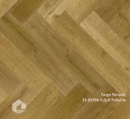Кварцевый ламинат SPC Fargo Паркет Английская ёлка / Parquet  33-81996-9 Дуб Робуста