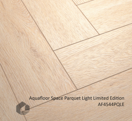 Кварцевый ламинат Aquafloor Космос Паркет легкий лимитированный выпуск / Space Parquet Light Limited Edition AF4544PQLE
