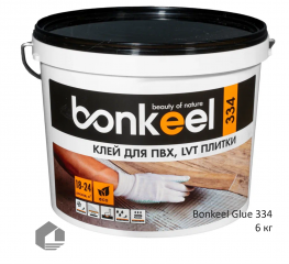 Клей Bonkeel 334 12 кг для ПВХ и LVT плитки, морозостойкий