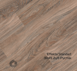 Виниловая плитка ПВХ Forbo Effekta Standart FES-3045 Дуб рустик