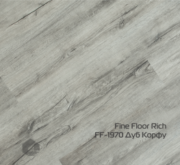 Kварцвинил Fine Floor Рич замок / Rich click drop FF-1970 Дуб Корфу